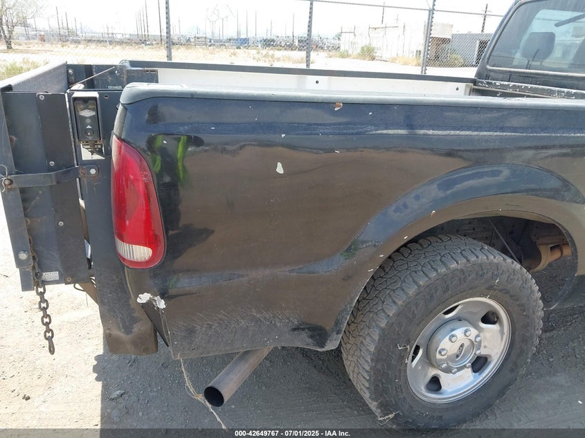 2006 FORD F-250 VIN: 1FTSW20536EA74961
