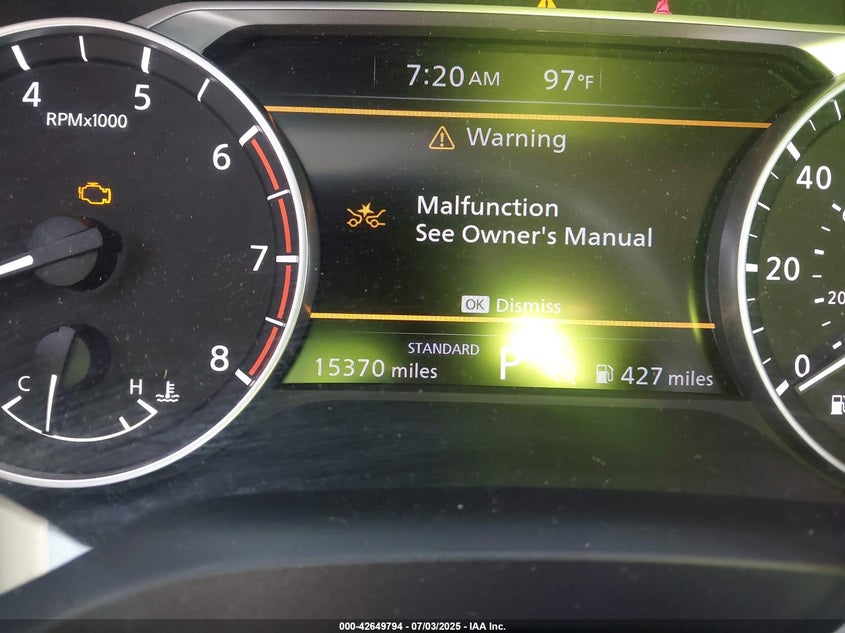 2025 NISSAN ROGUE SV FWD - 5N1BT3BA8SC788398