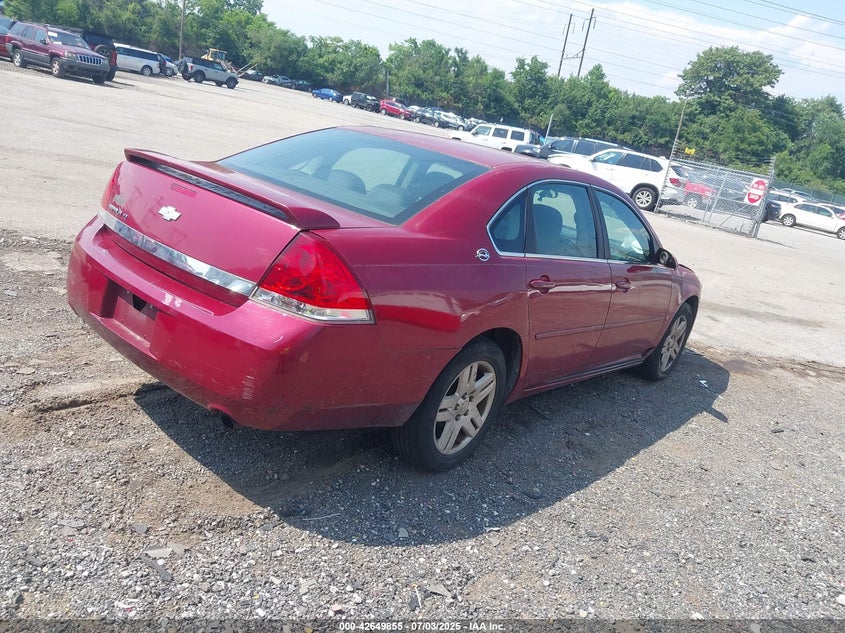 2006 CHEVROLET IMPALA VIN: 2G1WC581X69275622