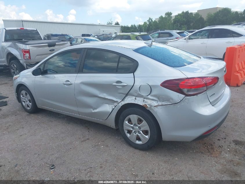 2017 Kia Forte Lx VIN: 3KPFK4A75HE067705 Lot: 42649873