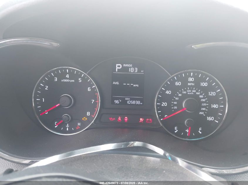 2017 Kia Forte Lx VIN: 3KPFK4A75HE067705 Lot: 42649873