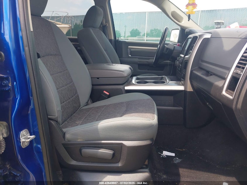 2017 Ram 1500 5.7 Slt Blue Lot 111042649987 Vin 1C6RR7LT7HS681213
