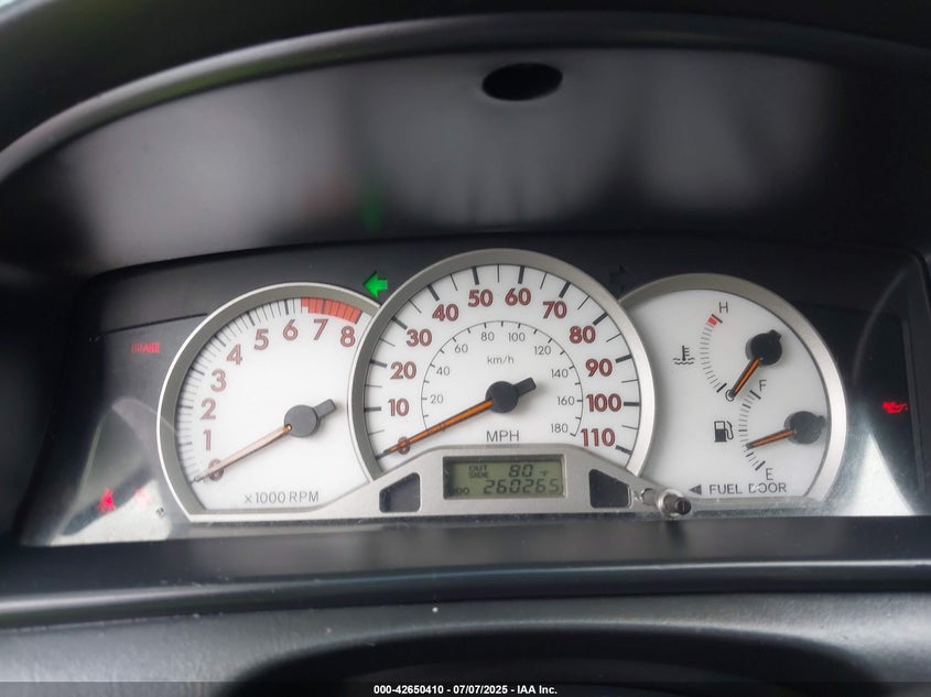 2007 Toyota Corolla Ce/Le/S VIN: 2T1BR32E37T785042 Lot: 42650410