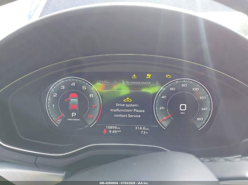 2025 Audi A5 Sportback - WAUDACF5XSA004781