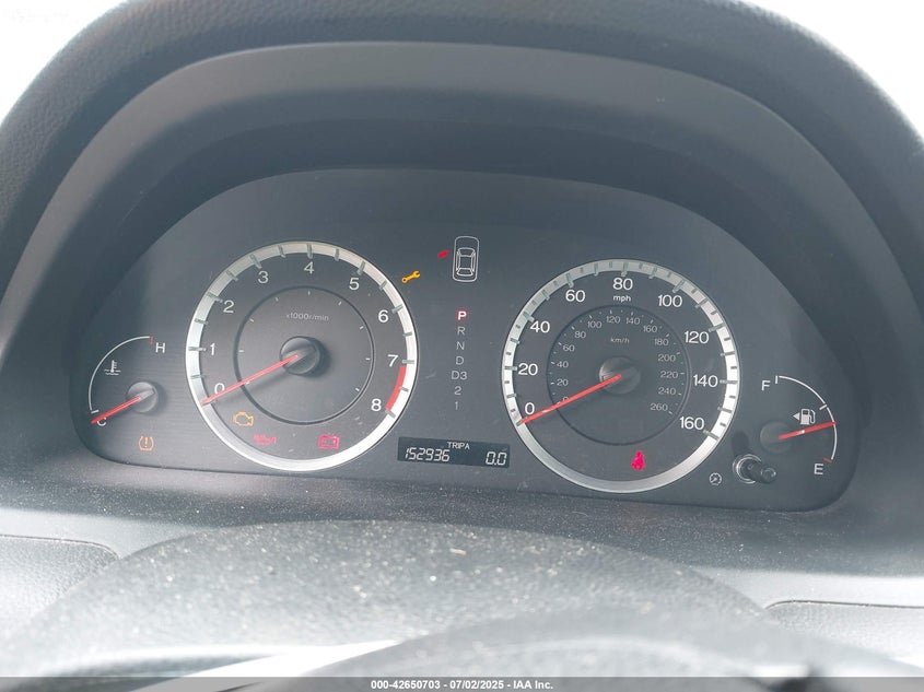 2009 HONDA ACCORD VIN: 1HGCP26879A103197