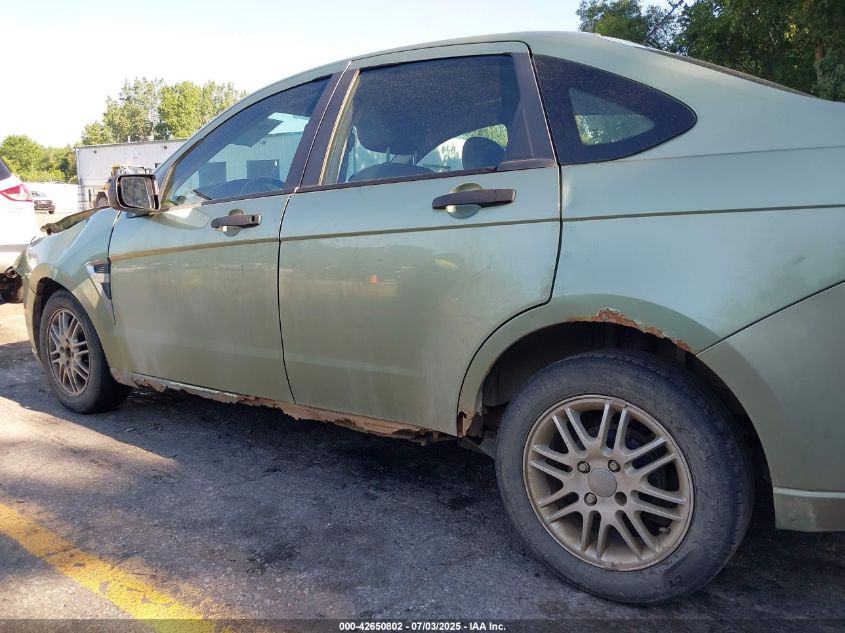 2008 Ford Focus Se/Ses VIN: 1FAHP35N68W226028 Lot: 42650802