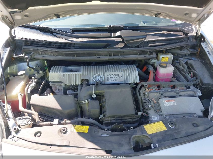 2012 Toyota Prius Four VIN: JTDKN3DU6C5421852 Lot: 42650863