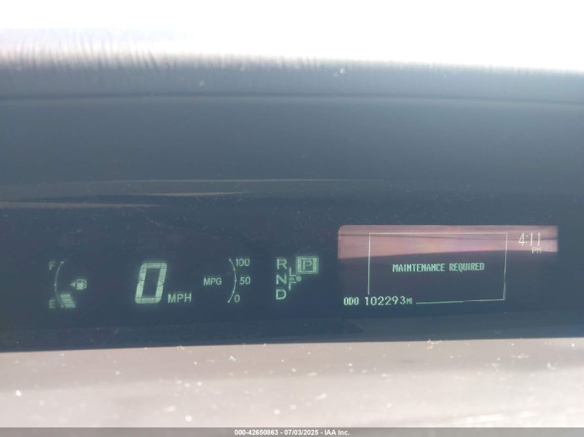 2012 Toyota Prius Four VIN: JTDKN3DU6C5421852 Lot: 42650863