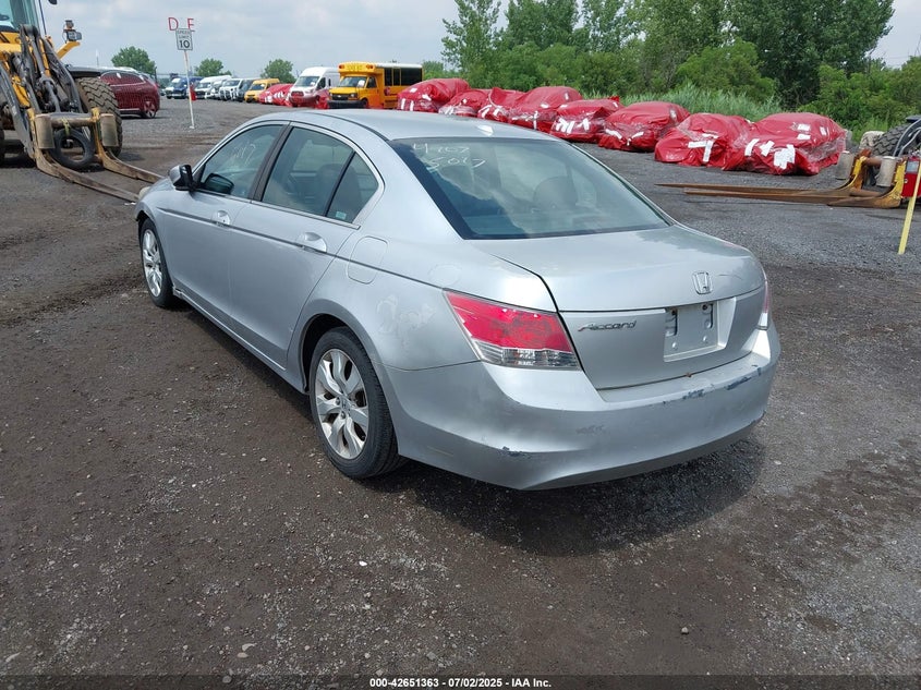 2009 Honda Accord 2.4 Ex-L silver sedan gasoline 1HGCP26899A153146 photo #4