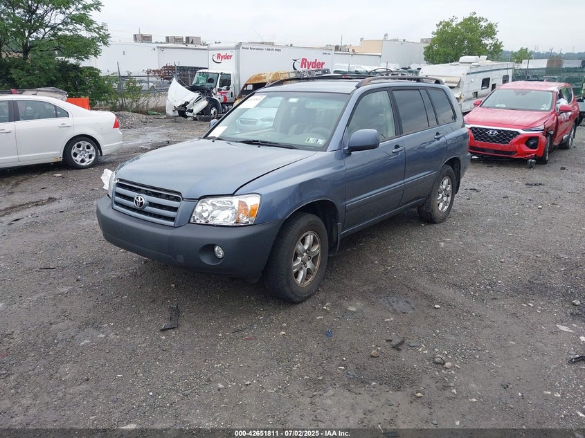 2006 TOYOTA HIGHLANDER VIN: JTEDP21A860091541