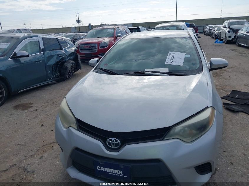 2016 Toyota Corolla L VIN: 5YFBURHE2GP519889 Lot: 42652019