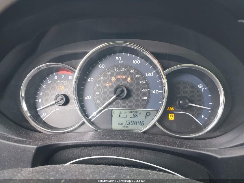 2016 Toyota Corolla L VIN: 5YFBURHE2GP519889 Lot: 42652019