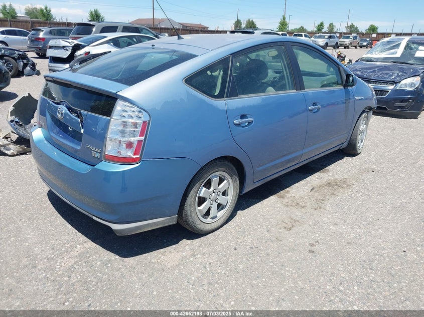 2008 TOYOTA PRIUS VIN: JTDKB20U687767629