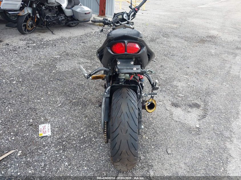 2012 Yamaha Fz8 N VIN: JYARN27E4CA002012 Lot: 42652214