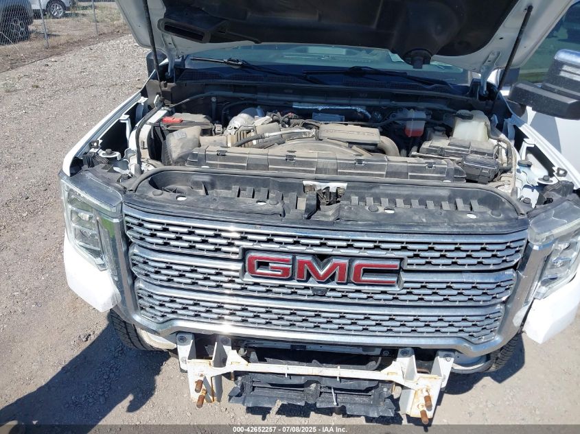 2021 GMC Sierra 3500Hd 4Wd Standard Bed Denali VIN: 1GT49WEY0MF188336 Lot: 42652257