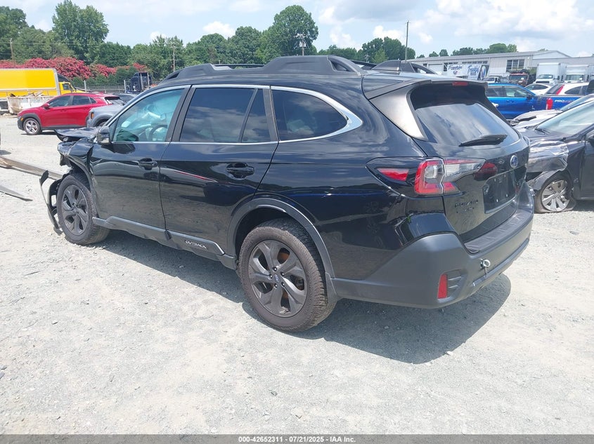 Vin: 4s4btgld4m3206543, lot: 43145367, subaru outback onyx edition xt 20213