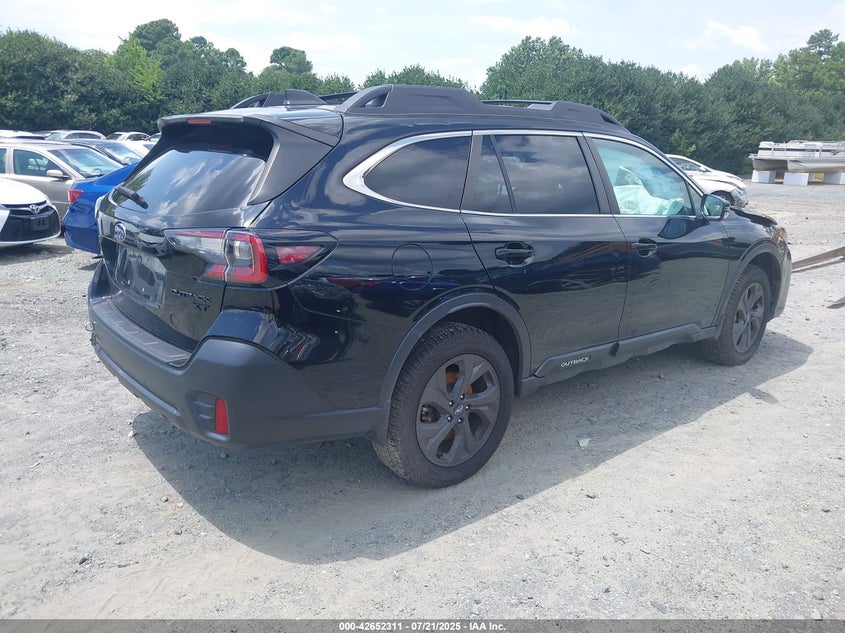 Vin: 4s4btgld4m3206543, lot: 43145367, subaru outback onyx edition xt 20214