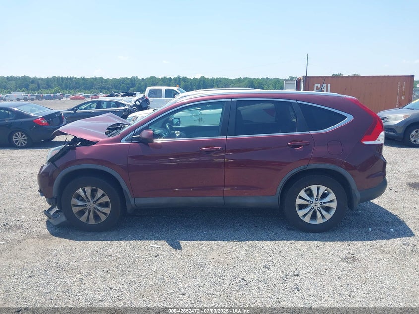 2013 HONDA CR-V EX-L - 5J6RM4H79DL031198