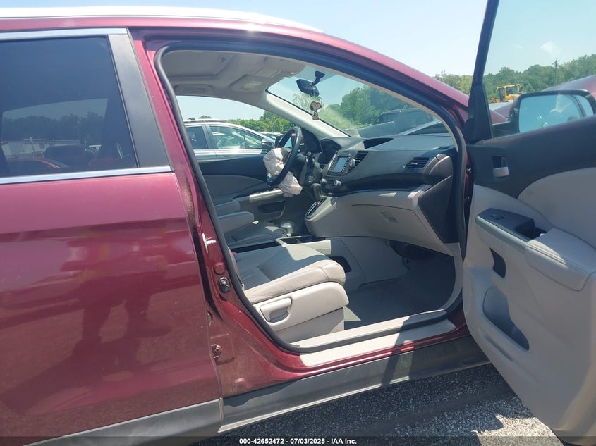 2013 HONDA CR-V EX-L - 5J6RM4H79DL031198