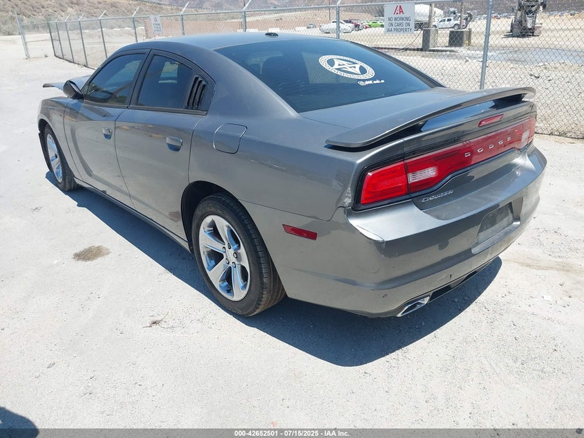 Vin: 2c3cdxbg9ch234341, lot: 43145557, dodge charger se 20123