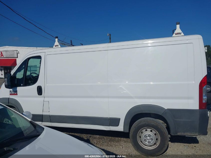 2018 Ram Promaster 1500 Low Roof 136 Wb VIN: 3C6TRVAG7JE153499 Lot: 42652504