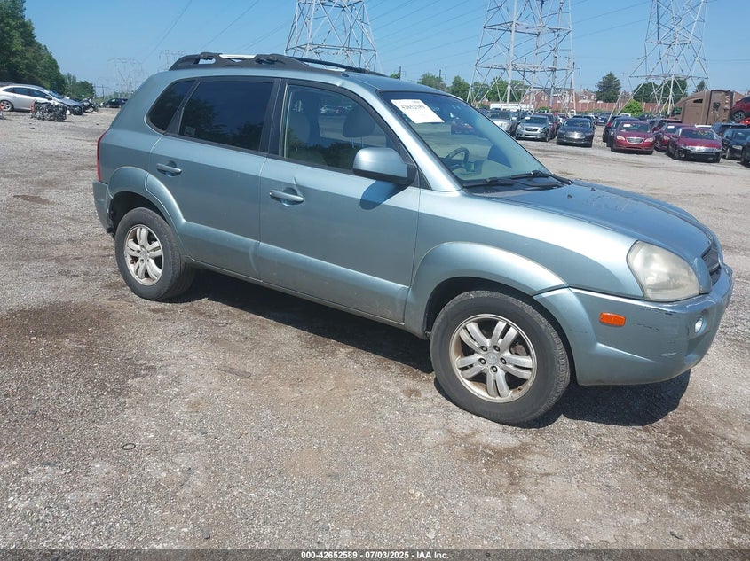 2006 HYUNDAI TUCSON VIN: KM8JN72D26U344036