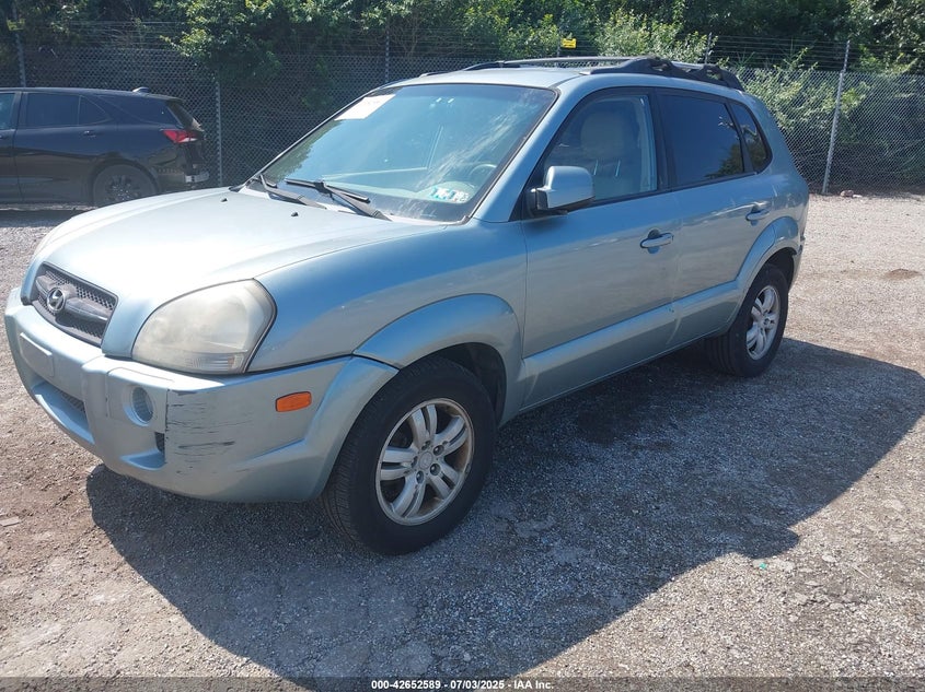 2006 HYUNDAI TUCSON VIN: KM8JN72D26U344036