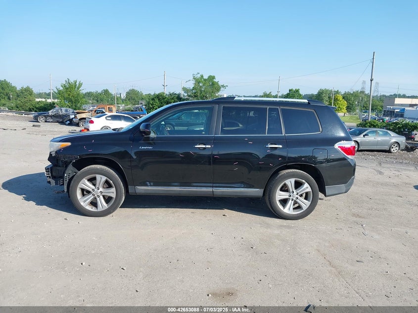 2012 TOYOTA HIGHLANDER VIN: 5TDDK3EH2CS114949