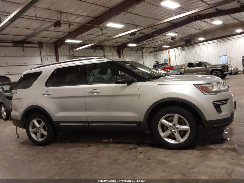 2018 Ford Explorer Xlt VIN: 1FM5K7D8XJGB89981 Lot: 42653089