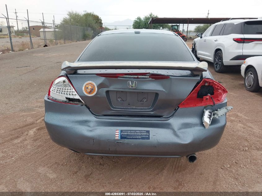 2006 Honda Accord 2.4 Ex VIN: 1HGCM72636A021778 Lot: 42653091