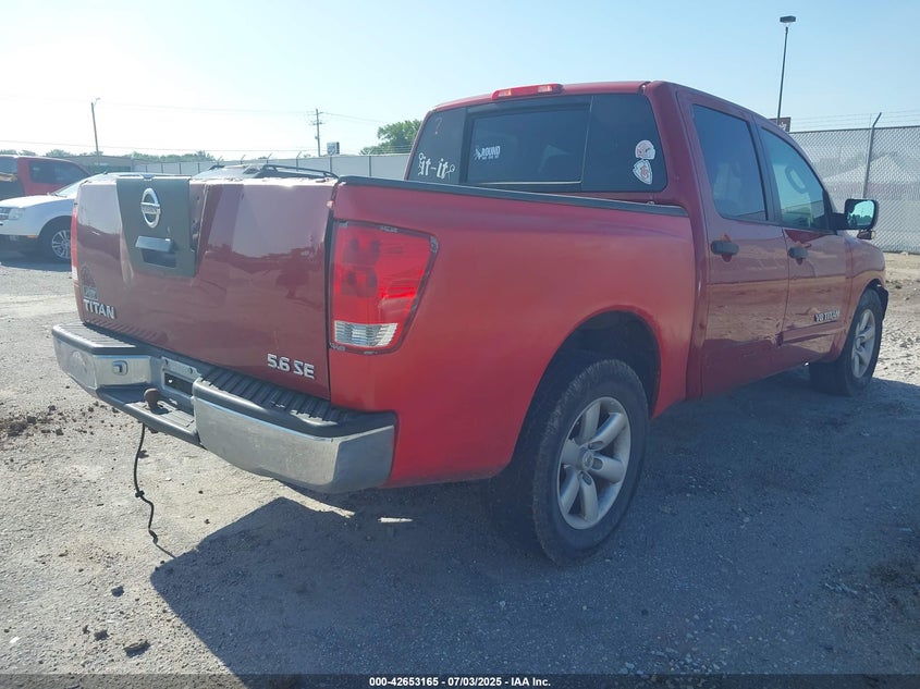 2008 NISSAN TITAN VIN: 1N6BA07DX8N348088