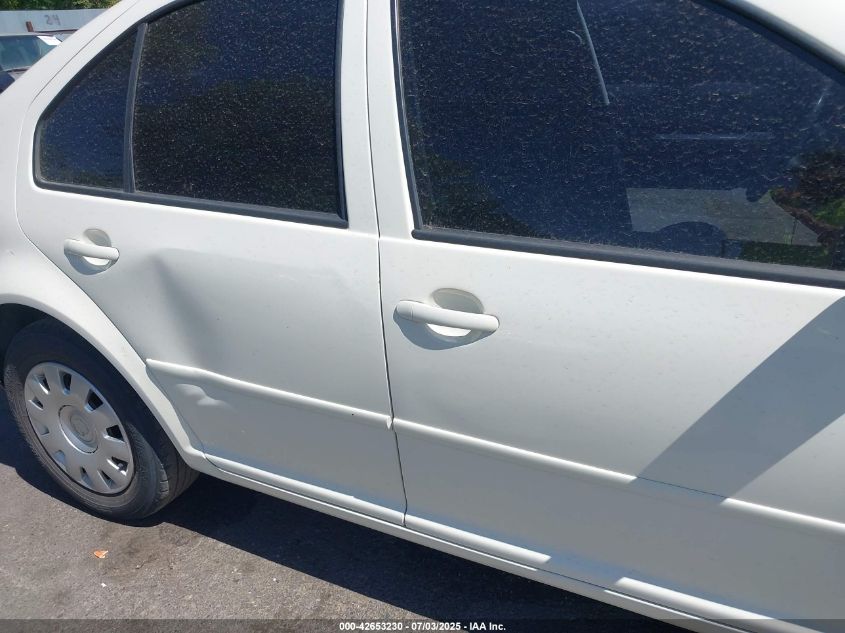 2003 Volkswagen Jetta Gl VIN: 3VWRE69M53M028869 Lot: 42653230