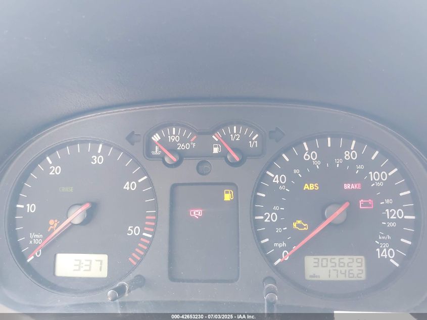 2003 Volkswagen Jetta Gl VIN: 3VWRE69M53M028869 Lot: 42653230