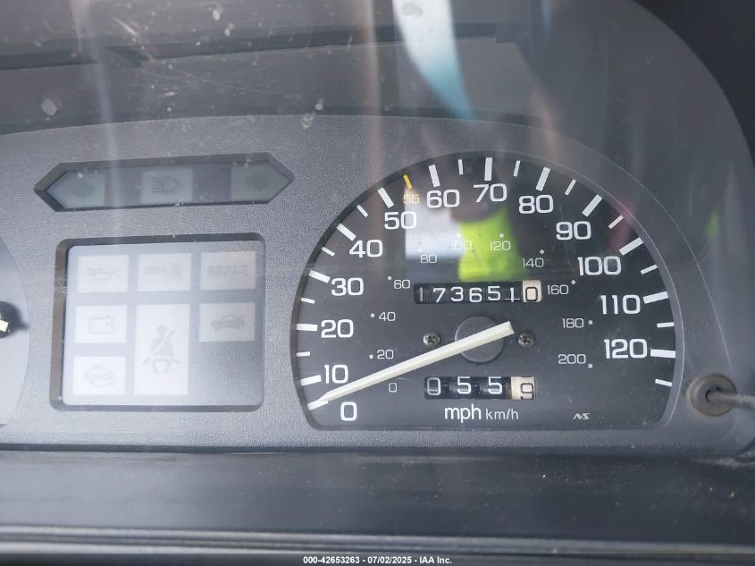 1991 Honda Civic VIN: 2HGED6340MH550698 Lot: 42653263