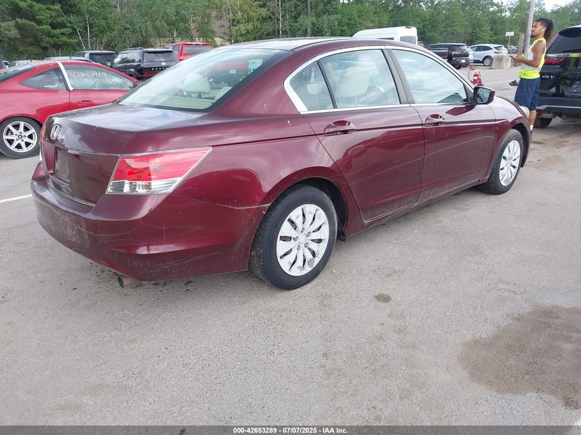 2009 HONDA ACCORD VIN: 1HGCP26389A041569