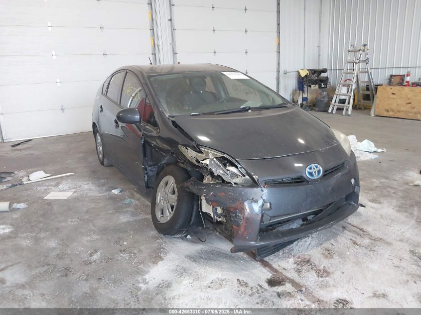 2011 Toyota Prius Two VIN: JTDKN3DUXB1367736 Lot: 42653310