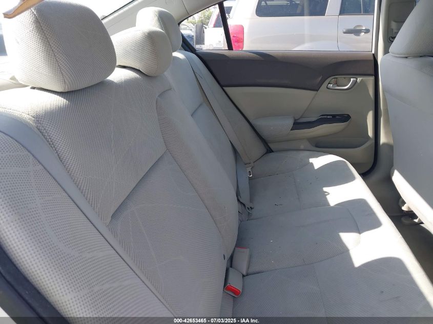 2012 Honda Civic Lx VIN: 19XFB2F55CE311566 Lot: 42653465