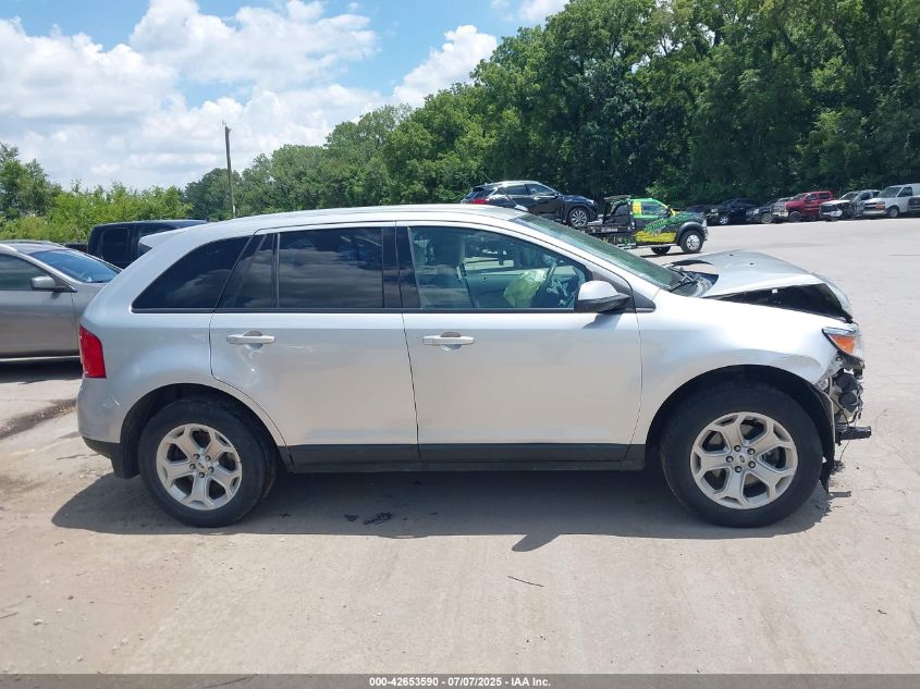 2014 Ford Edge Sel VIN: 2FMDK3JC9EBA99974 Lot: 42653590