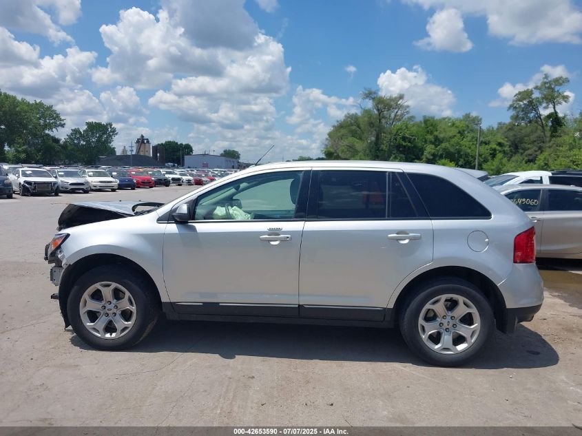 2014 Ford Edge Sel VIN: 2FMDK3JC9EBA99974 Lot: 42653590