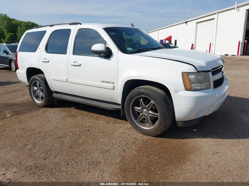 1GNFK13057J299194 2007 Chevrolet Tahoe Lt auction photo 1