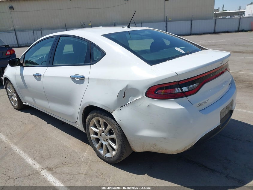 2013 DODGE DART VIN: 1C3CDFCA4DD147580