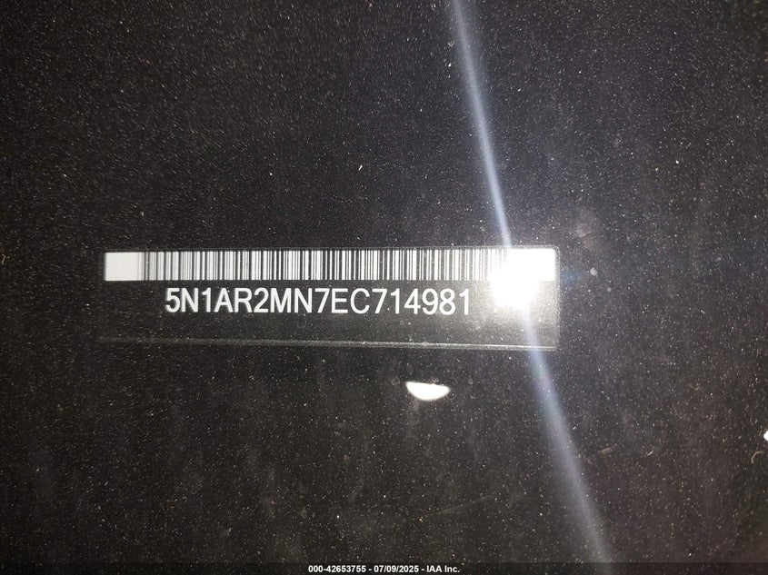 2014 NISSAN PATHFINDER S - 5N1AR2MN7EC714981