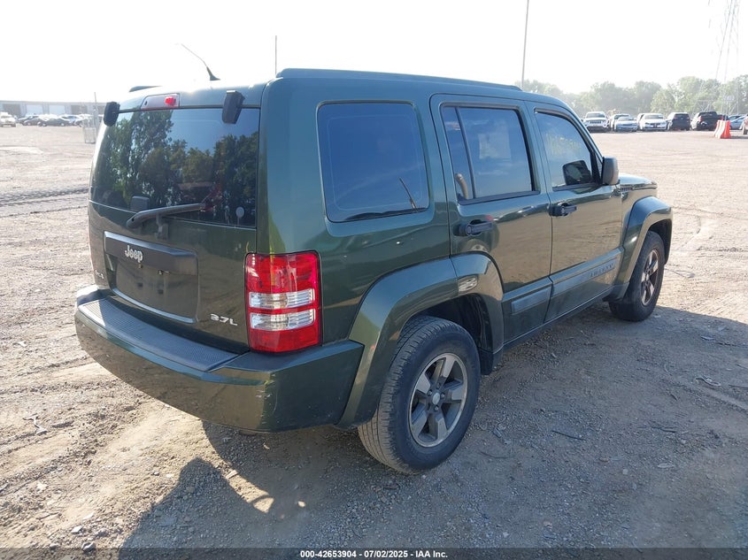 2008 JEEP LIBERTY VIN: 1J8GN28KX8W160633