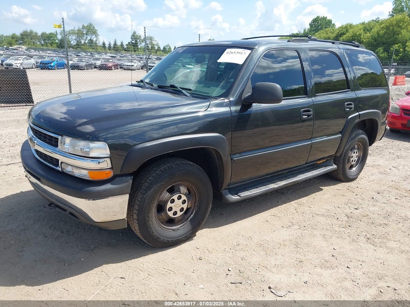 1GNEK13VX3R155286 2003 CHEVROLET TAHOE photo no. 2