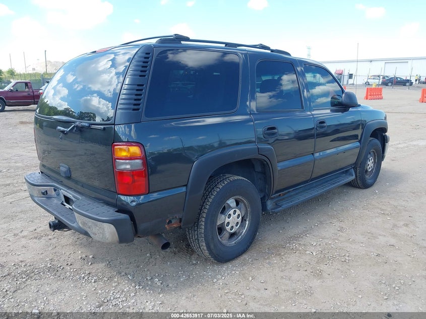 1GNEK13VX3R155286 2003 CHEVROLET TAHOE photo no. 4