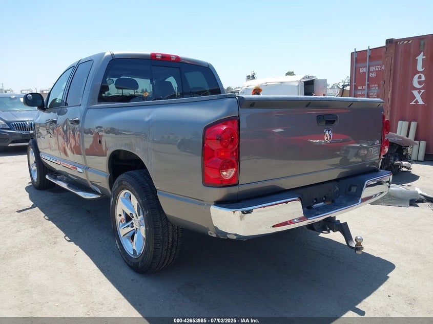 2007 Dodge Ram 1500 Laramie grey truck gasoline 1D7HA18257S263729 photo #4