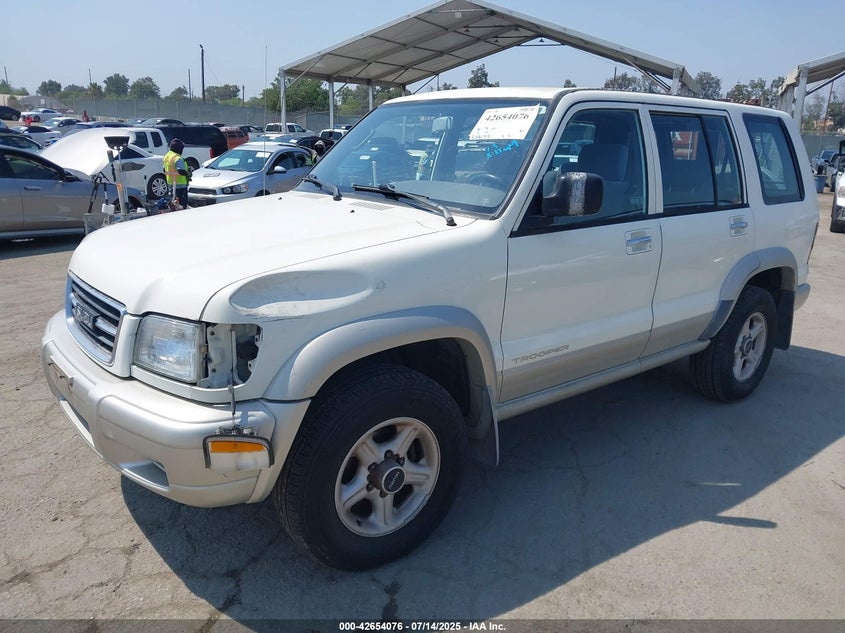 1999 Isuzu Trooper, Right Front, IAAI, VIN JACDJ58X7X7926697 — photo 2