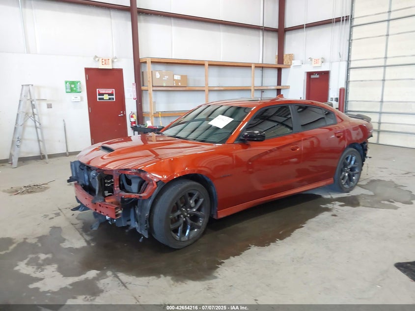 2C3CDXCTXMH648175 2021 DODGE CHARGER photo no. 2