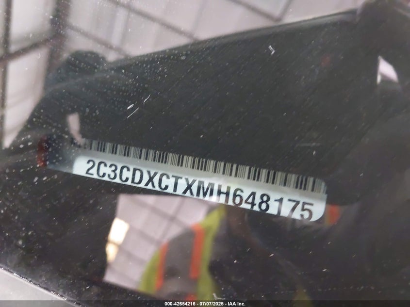 2C3CDXCTXMH648175 2021 DODGE CHARGER photo no. 9