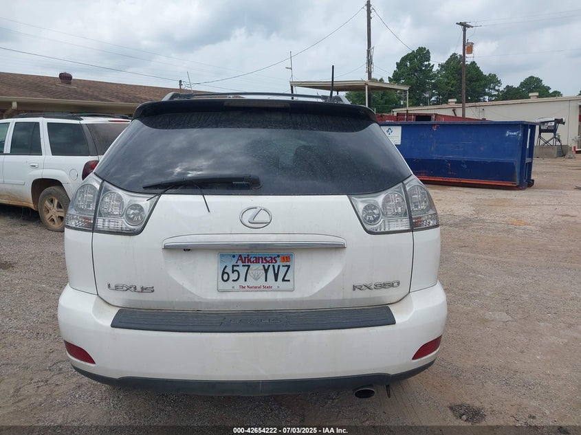 2009 Lexus Rx 350 VIN: 2T2GK31U09C059012 Lot: 42654222